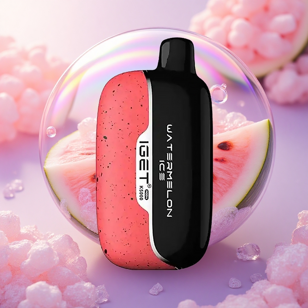 IGET Moon K5000 Puffs Gelato d'Anguria 81.5g Mesh 1.35 Ohm