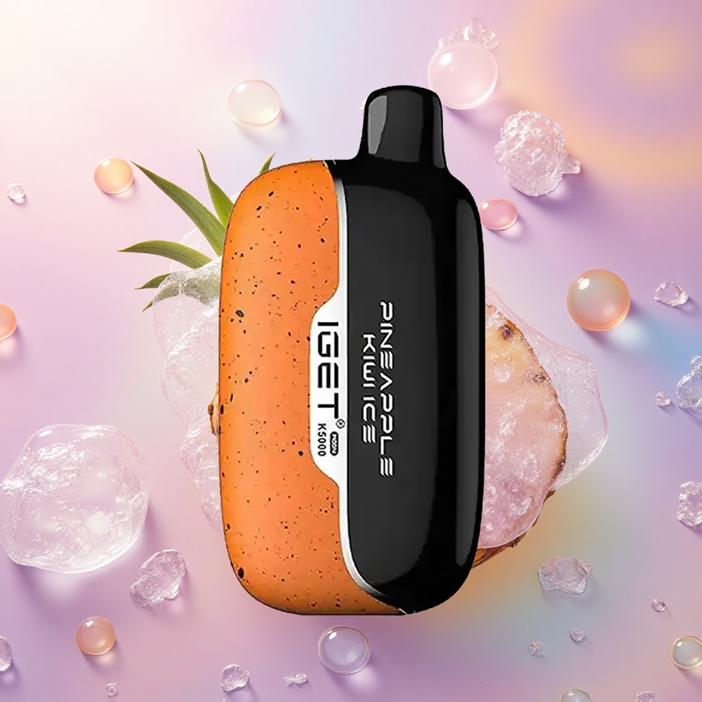 IGET Moon K5000 Puffs Ghiaccio di Ananas e Kiwi 5000 Puff PC 1.35 Ohm