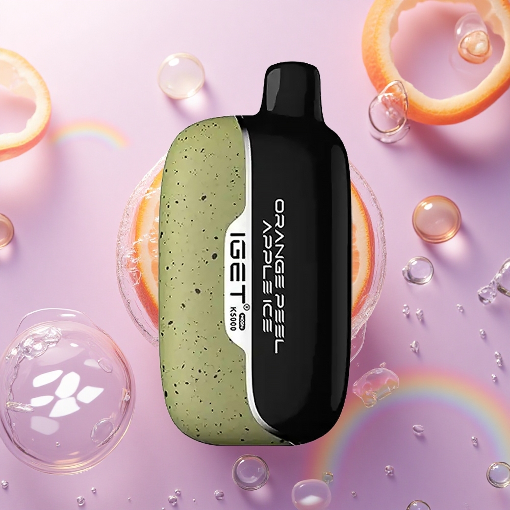 IGET Moon K5000 Puffs Mela Scorza d'Arancia Ghiacciata PC 1.35 Ohm 81.5g