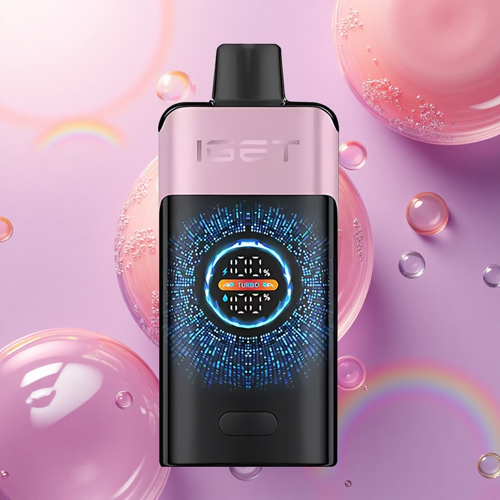IGET ONE 12000 Puffs Ciliegia Melograno 2700 mAh Curved Screen