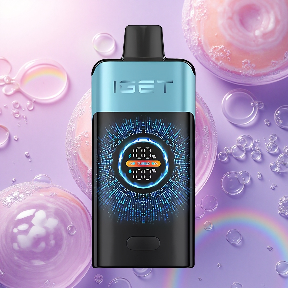 IGET ONE 12000 Puffs Gelato Mirtillo Ghiaccio con Schermo Curvo & 2700 mAh