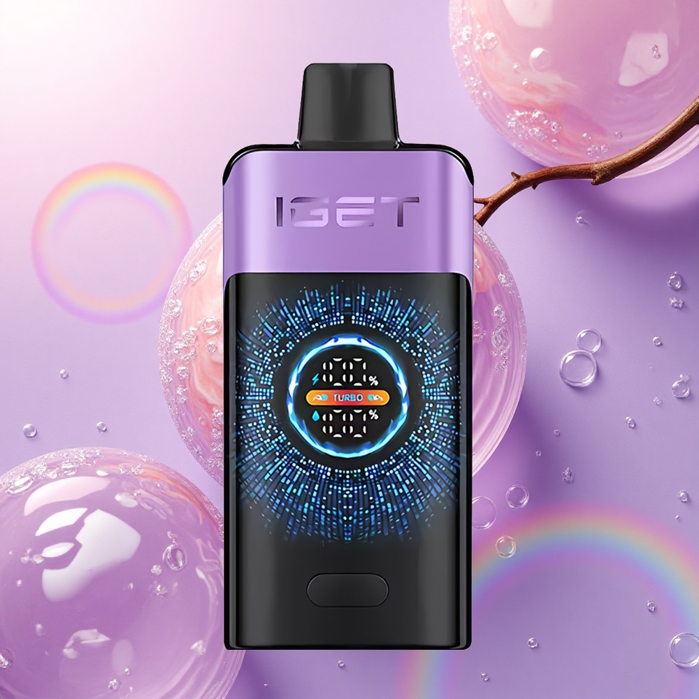 IGET ONE 12000 Puffs Ghiaccio d'Uva Dual Mesh 2700mAh