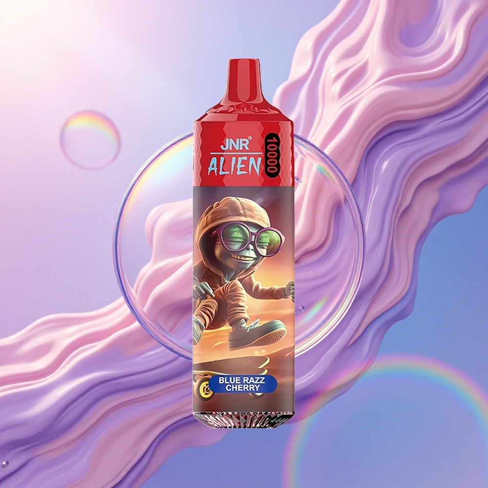 JNR Alien 10000 Ciliegia Lampone Blu 850mAh RGB Mesh