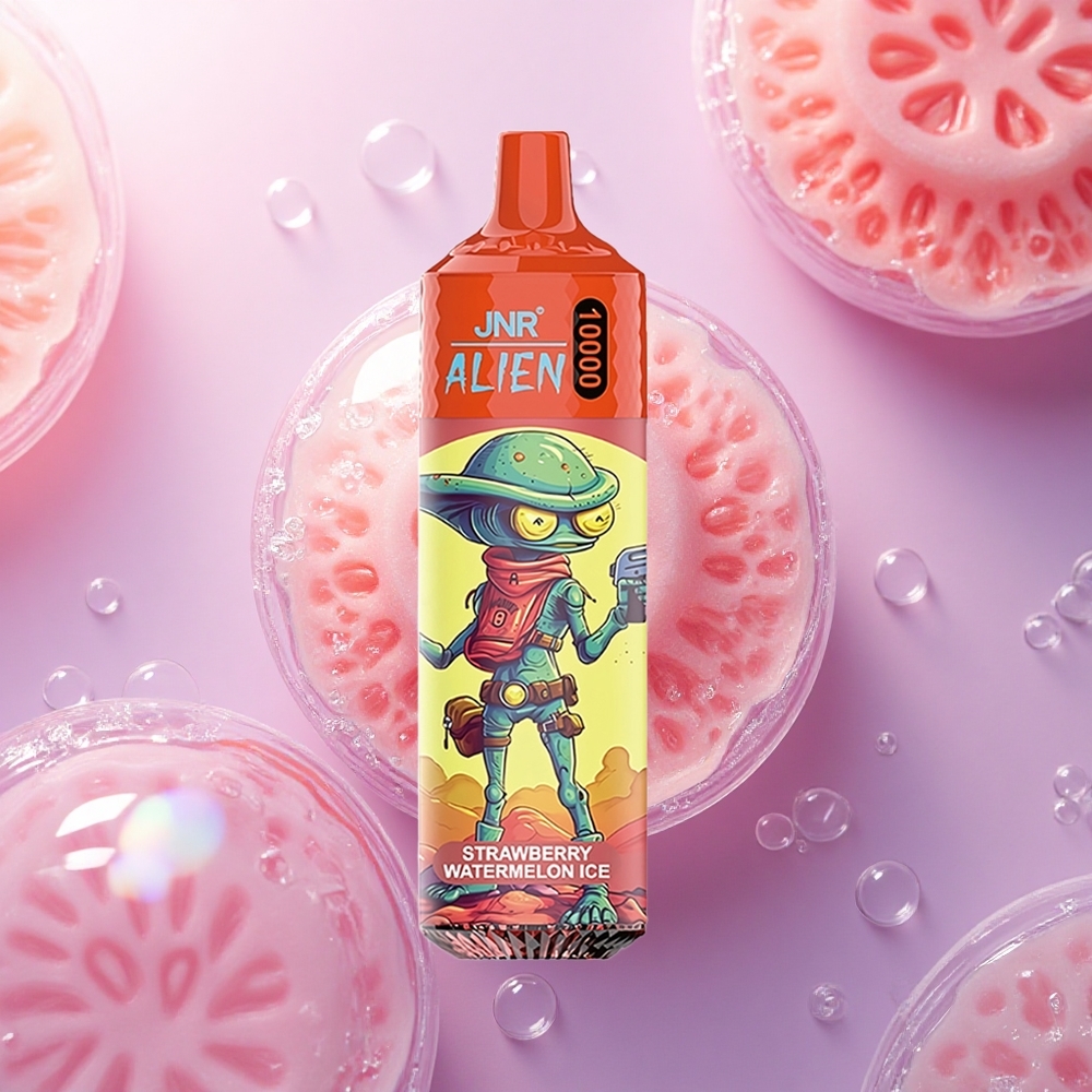 JNR Alien 10000 Fragola Anguria Ghiaccio con 850mAh e 20ml E-liquid