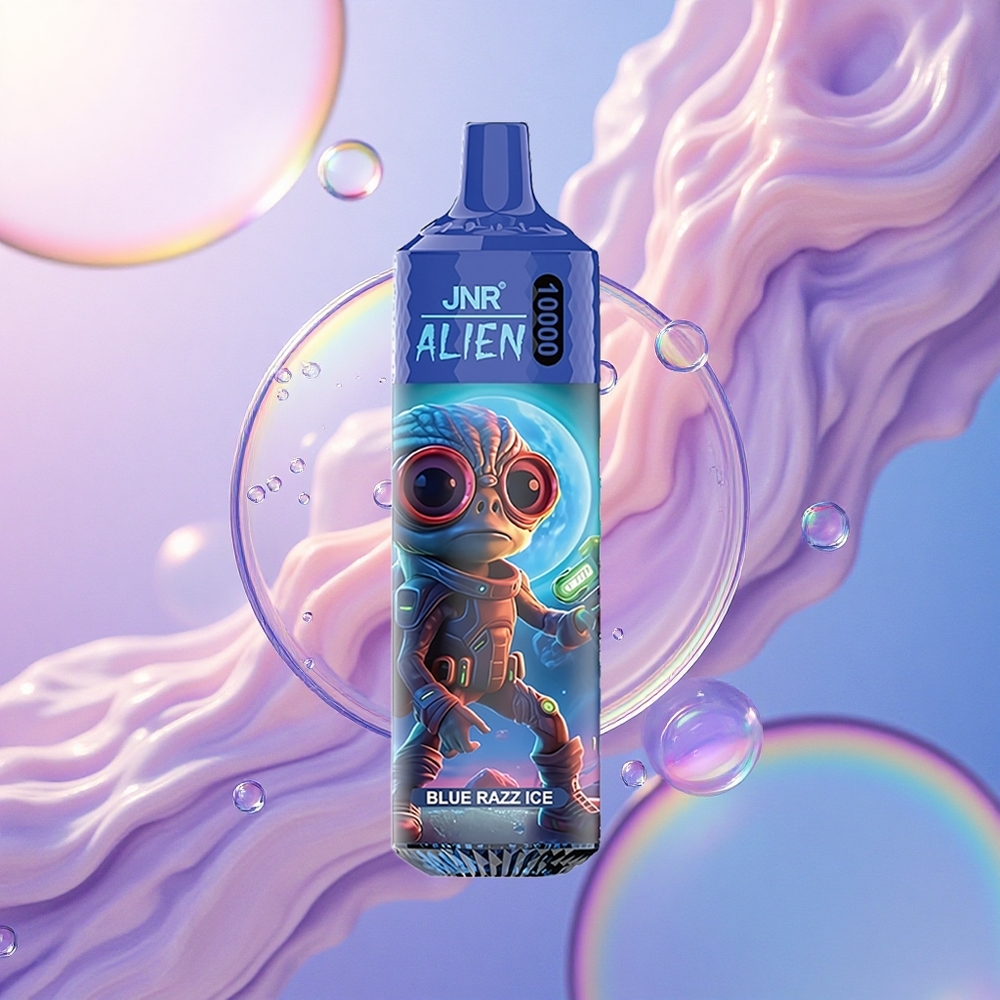 JNR Alien 10000 Ghiaccio Lampone Blu 850mAh 20ml