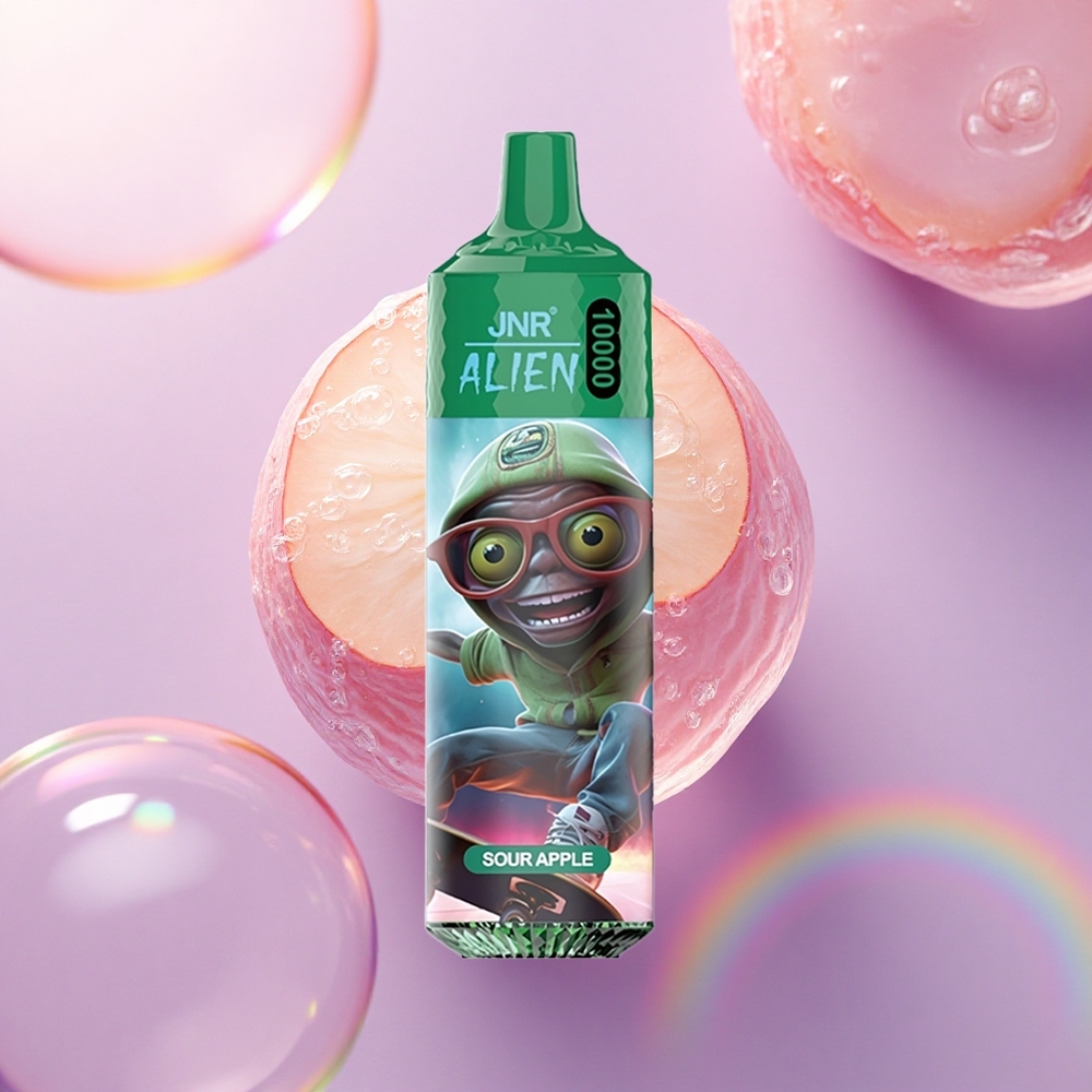 JNR Alien 10000 Mela Acida 850mAh 1.2 Ohm