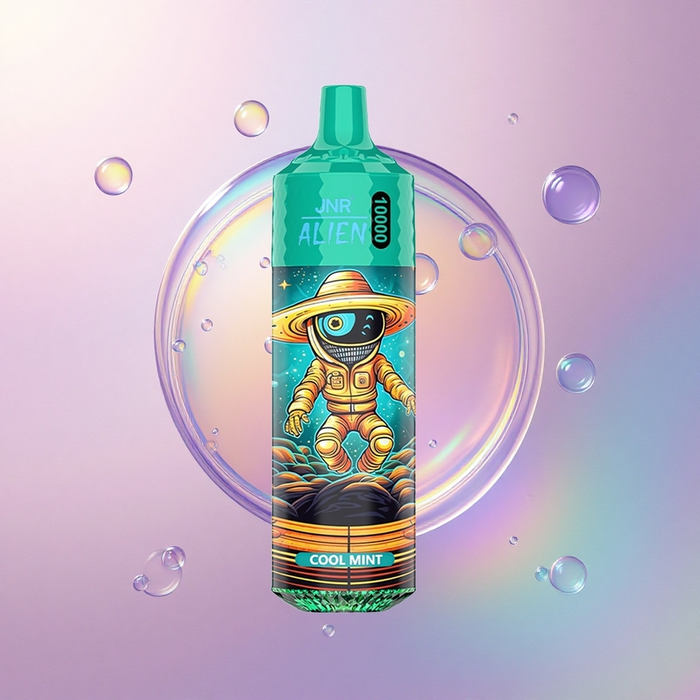 JNR Alien 10000 Menta Fresca con 850mAh e LED RGB
