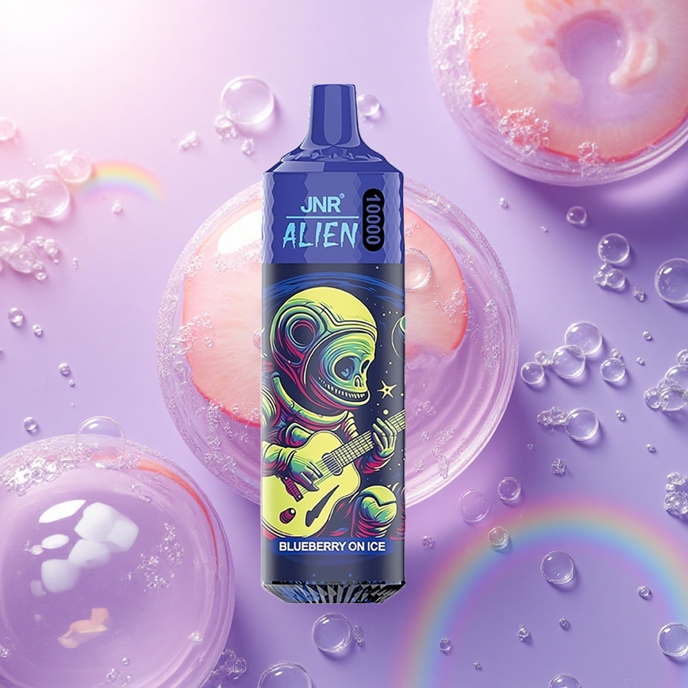 JNR Alien 10000 Mirtillo Su Ghiaccio con LED RGB e 850mAh