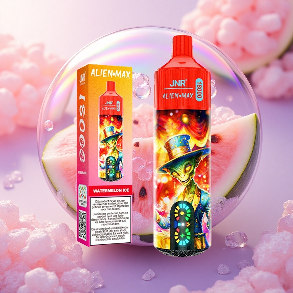 JNR Alien Max 18000 Anguria Ghiaccio con 850mAh e Nicotina 5%