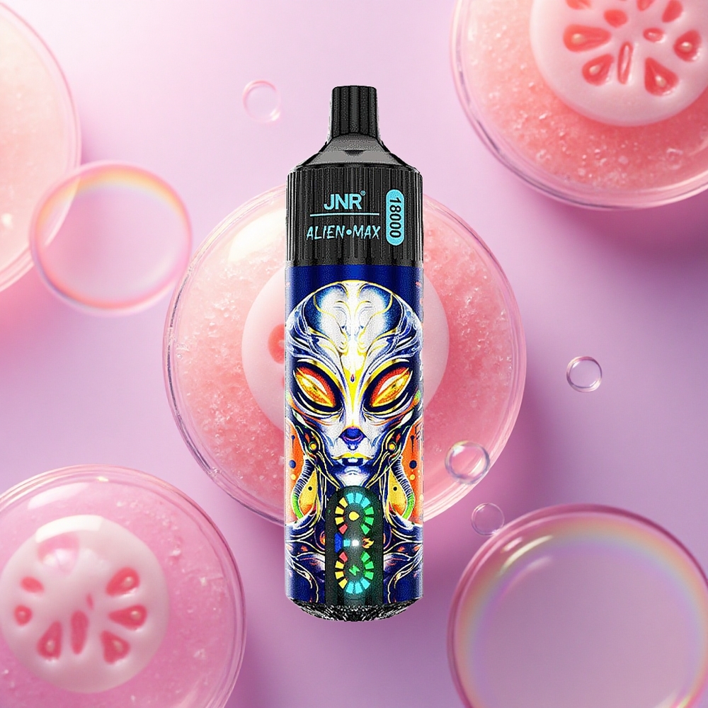 JNR Alien Max 18000 Fragola Anguria Bubblegum Dual Mesh 850mAh 28ml