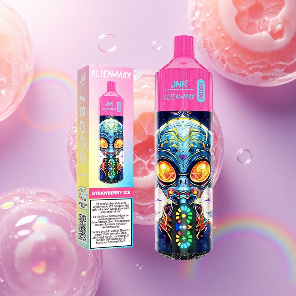 JNR Alien Max 18000 Fragola Ghiaccio con 28ml e 850mAh