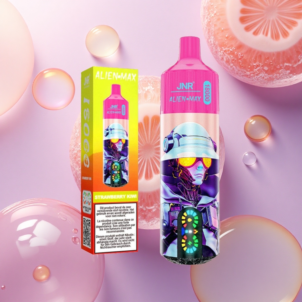 JNR Alien Max 18000 Fragola Kiwi 850mAh Dual Mesh