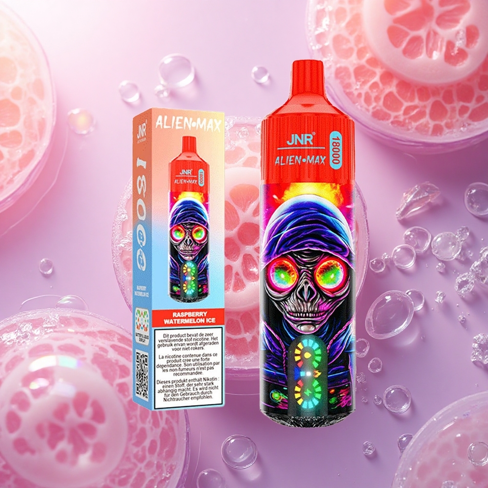 JNR Alien Max 18000 Gelso Anguria Ghiaccio con LED Intelligente e 850mAh