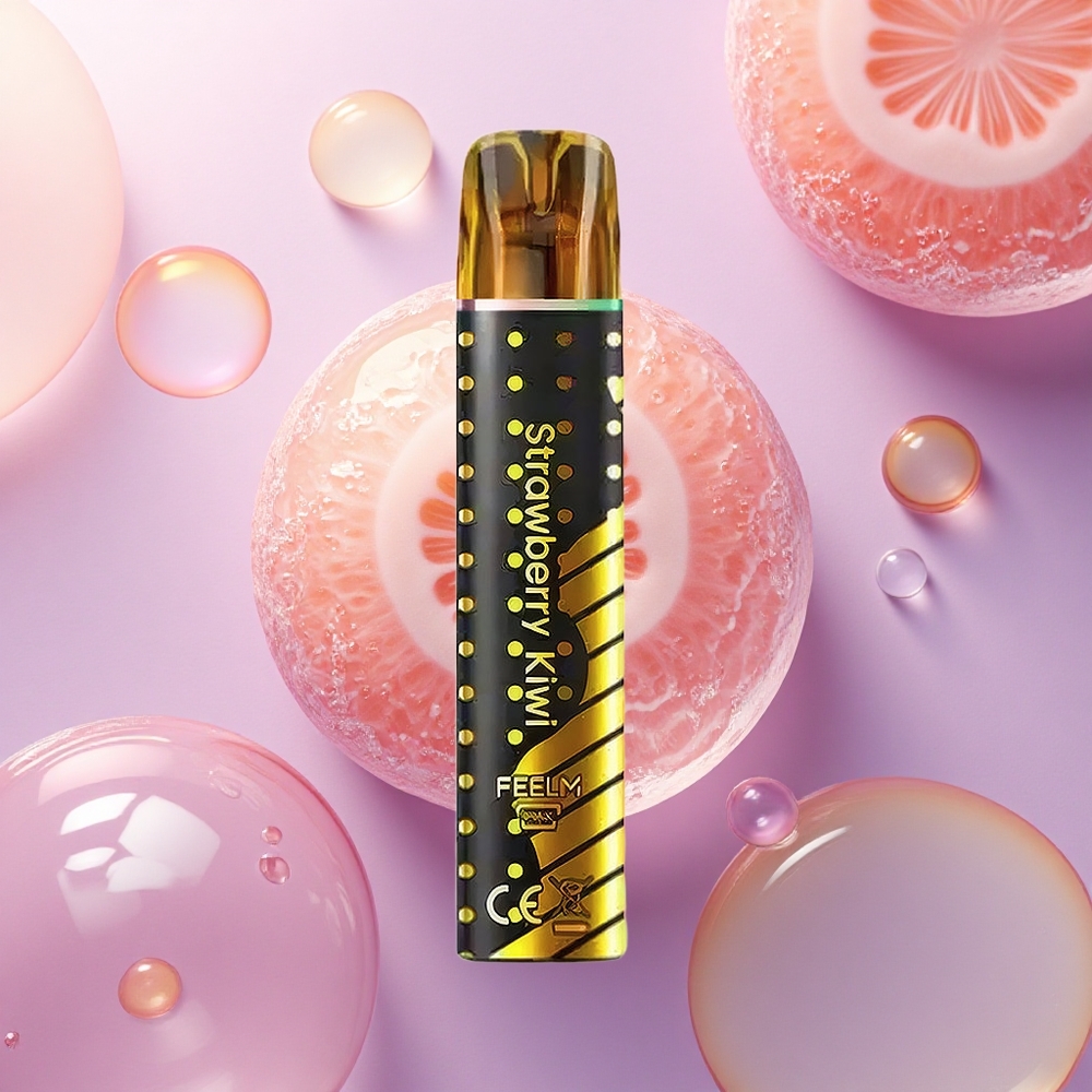 JNR Black&Golden 600+200 Fragola Kiwi 550mAh 2% Nicotina