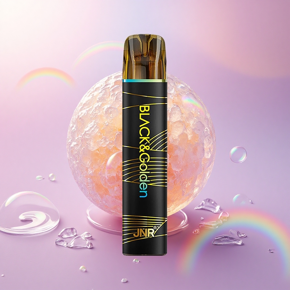 JNR Black&Golden 600+200 Ghiaccio d'Ananas 550mAh 2ml Nicotina 2%
