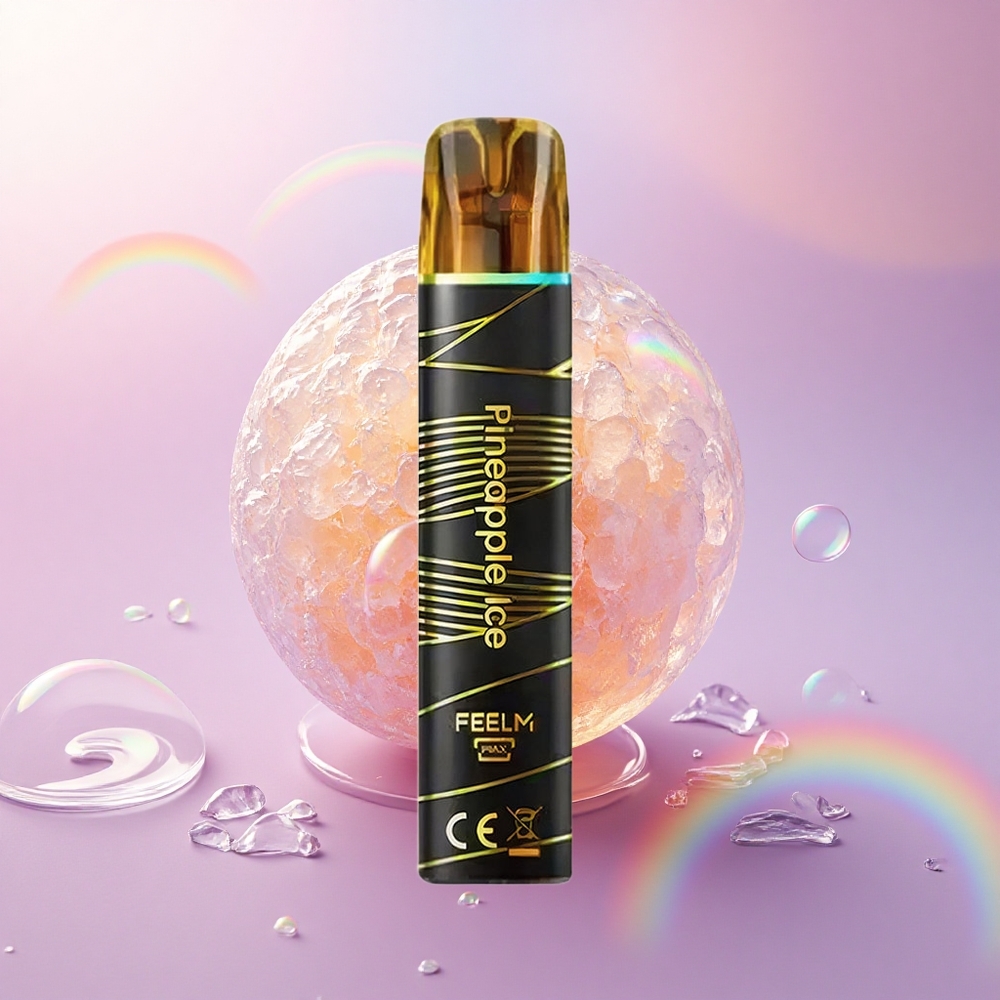 JNR Black&Golden 600+200 Ghiaccio d\'Ananas 550mAh 2ml Nicotina 2%