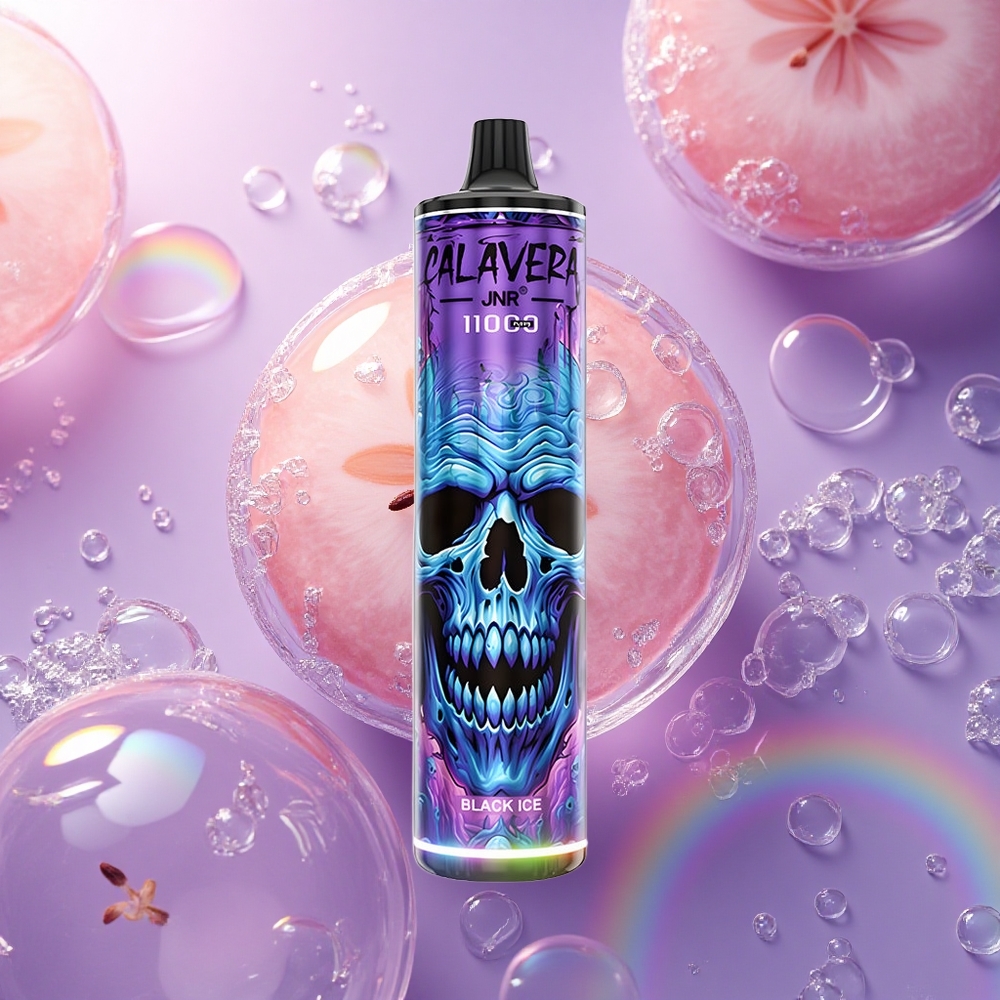 JNR Calavera 11000 Ghiaccio Nero Tipo-C 850mAh 21ml
