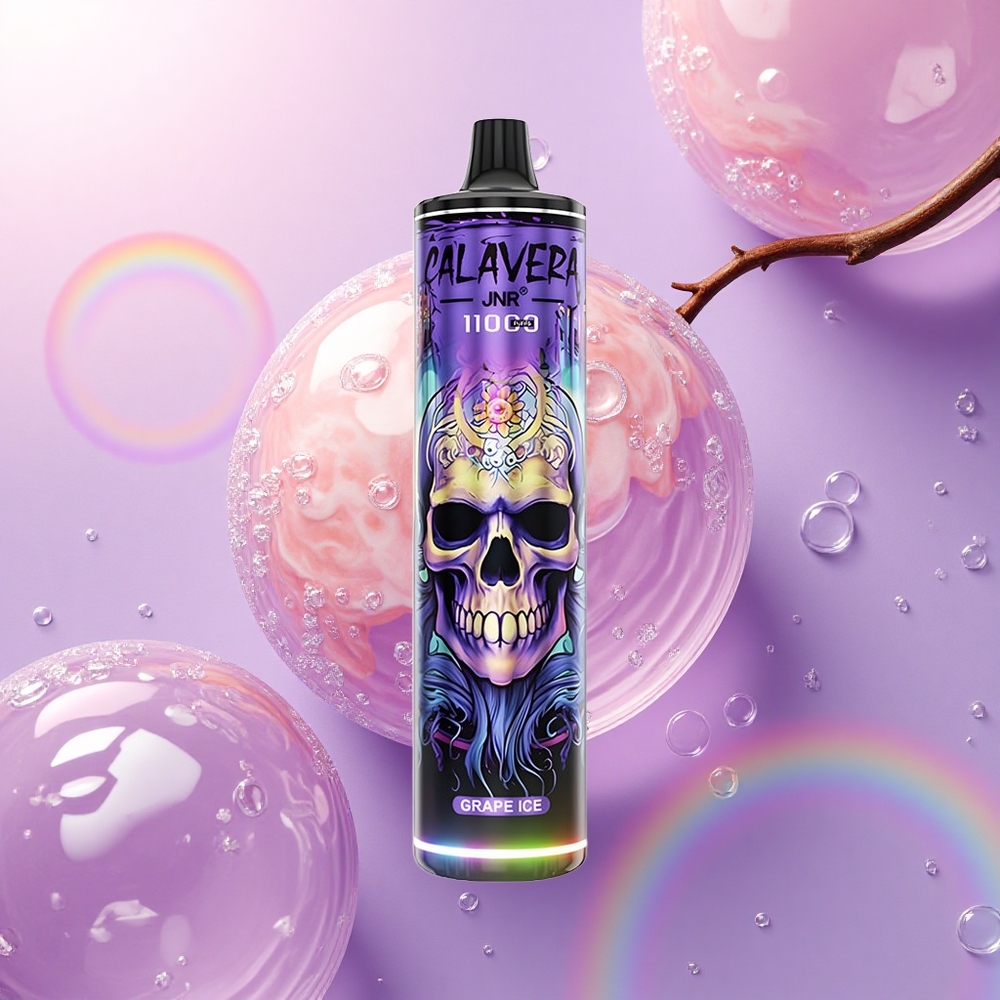 JNR Calavera 11000 Ghiaccio d'Uva con 850 mAh e 2% Nicotina