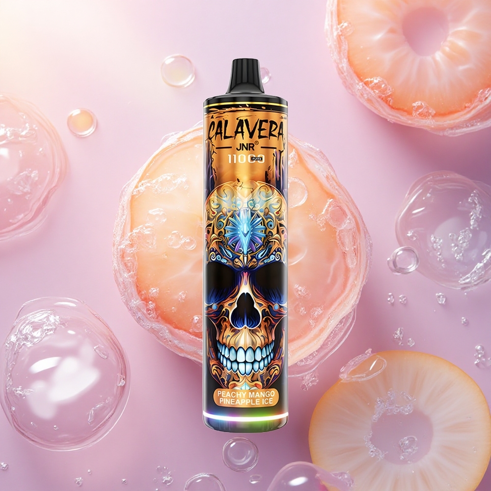 JNR Calavera 11000 Pesca Mango Ananas Ghiaccio con 5% Nicotina e 850 mAh