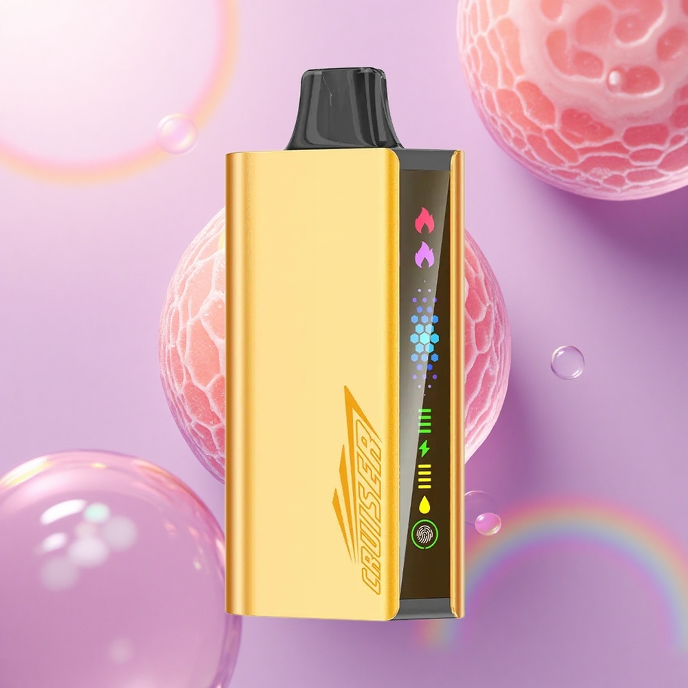 JNR Cruiser 12000 Chupa Chups Fragola con Batteria 3500 mAh e Nicotina 50mg/mL