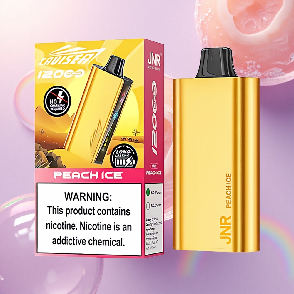 JNR Cruiser 12000 Gelato di Pesca 3500 mAh Schermo Animato
