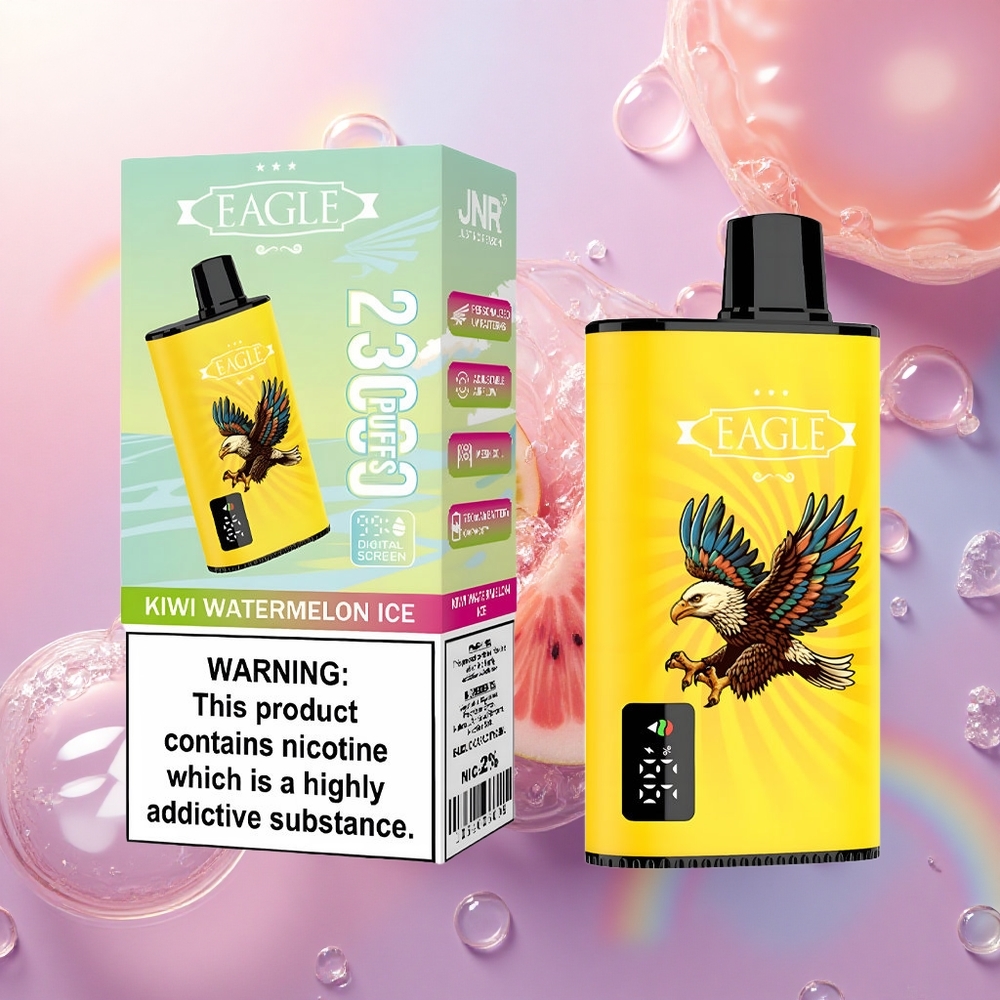JNR EAGLE Smart 23000 Kiwi Anguria Ghiaccio con 750mAh e 25ml di liquido