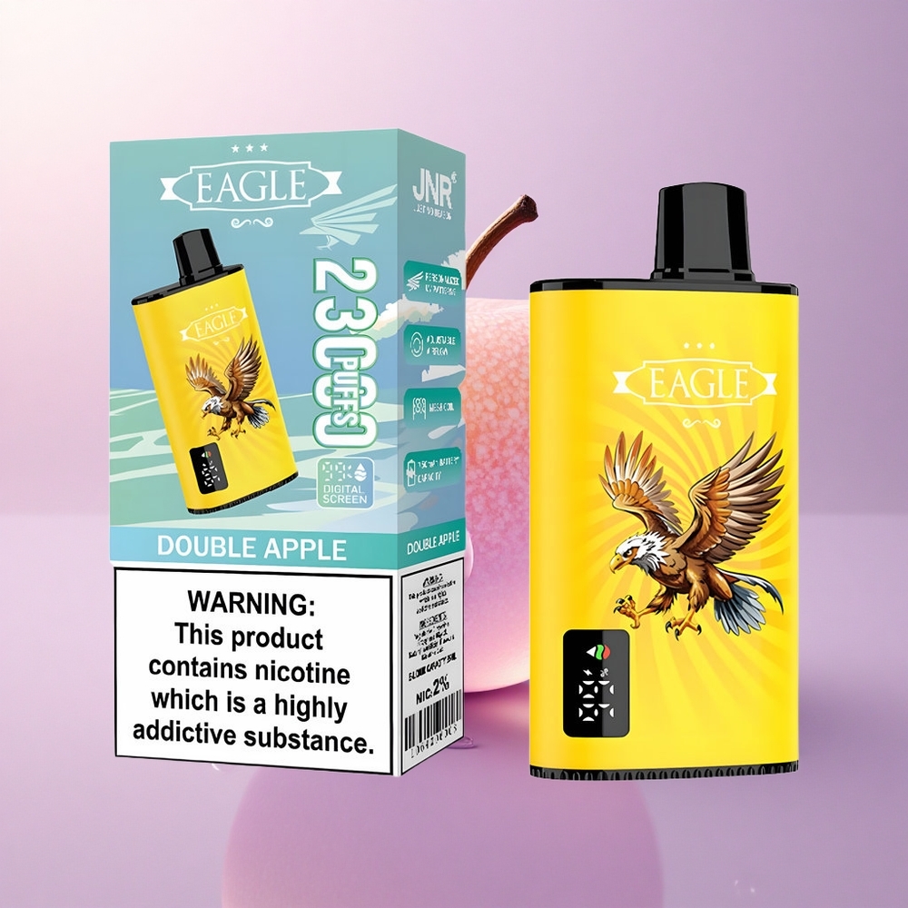 JNR EAGLE Smart 23000 Mela Doppia con Schermo Digitale e 750mAh