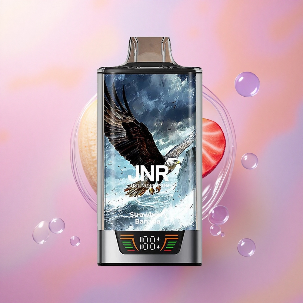 JNR Falcon Pro 28000 Fragola Banana 30ml 950mAh 5% Nicotina