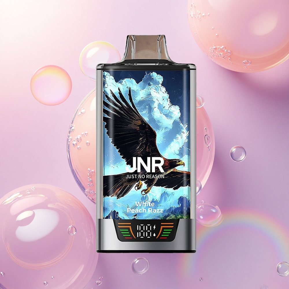 JNR Falcon Pro 28000 Pesca Bianca Lampone con 5% Nicotina e 950mAh