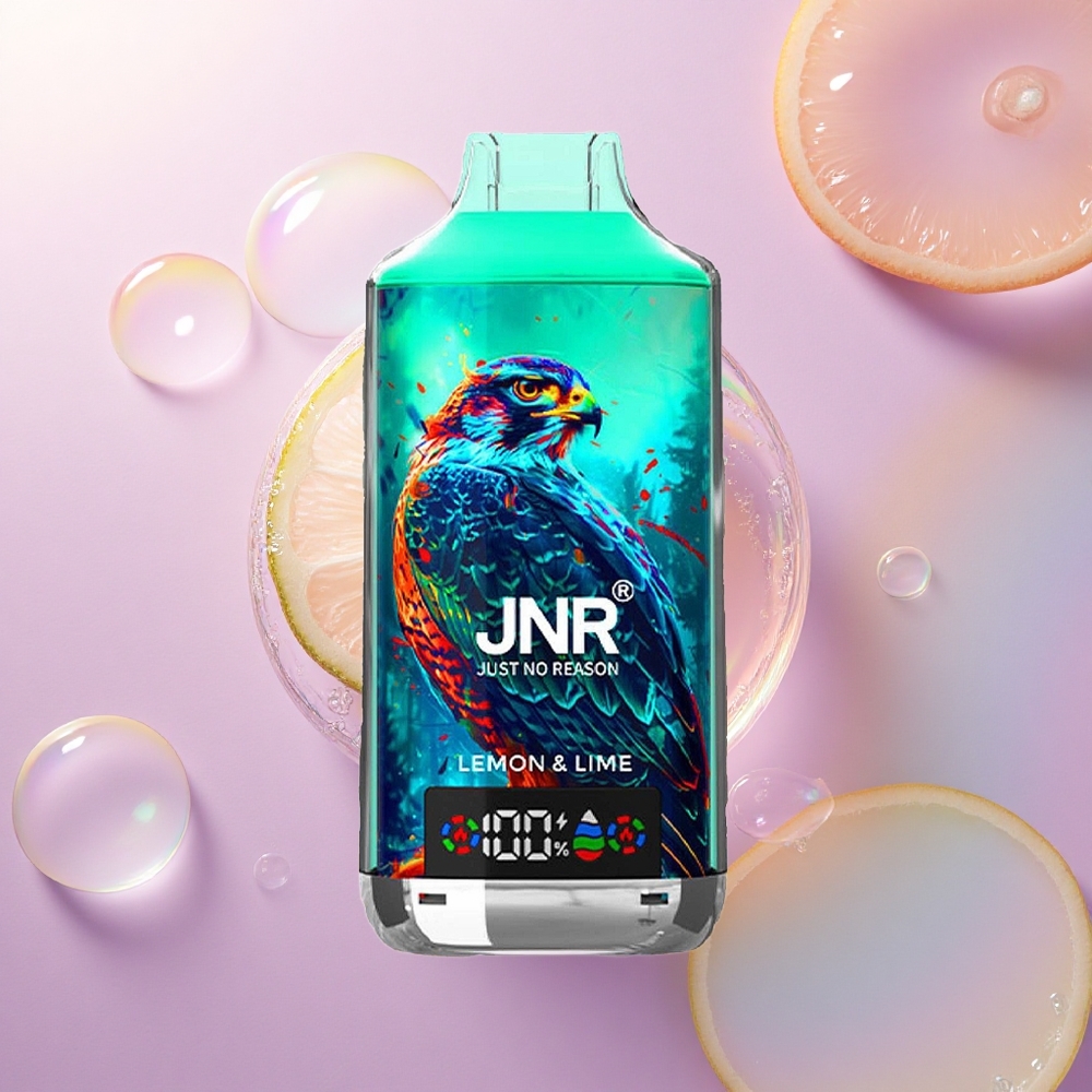 JNR Falcon X 18000 Limone Lime Dual Mesh 24ml Digital Display