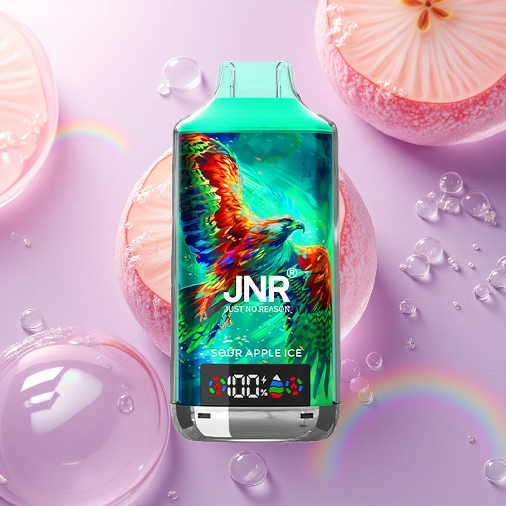 JNR Falcon X 18000 Mela Acida Ghiaccio 24ml 5% Nicotina