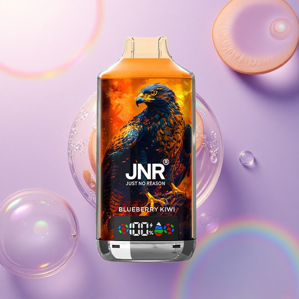 JNR Falcon X 18000 Mirtillo Kiwi 750mAh 24ml Dual Mesh 5% Nicotina