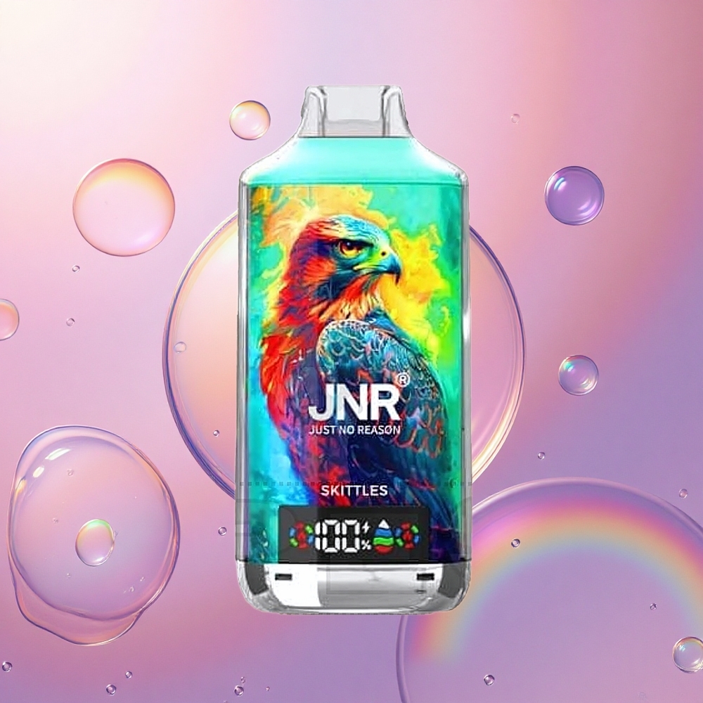 JNR Falcon X 18000 Skittles Dual Mesh 24ml Digital Type-C 5% Nicotine