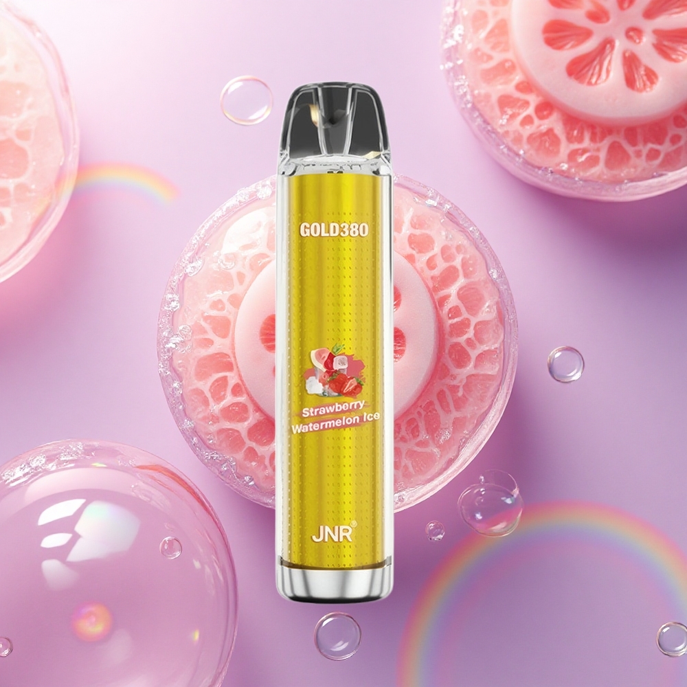 JNR Gold380 6000 Fragola Anguria Ghiaccio 1500mAh 1.0ohm Nicotina 5%