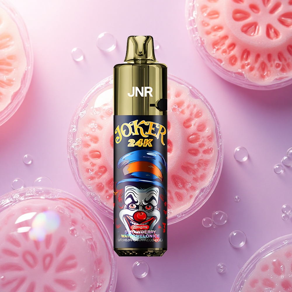 JNR Joker 24K Fragola Anguria Ghiaccio con Ricarica Laterale e 800mAh