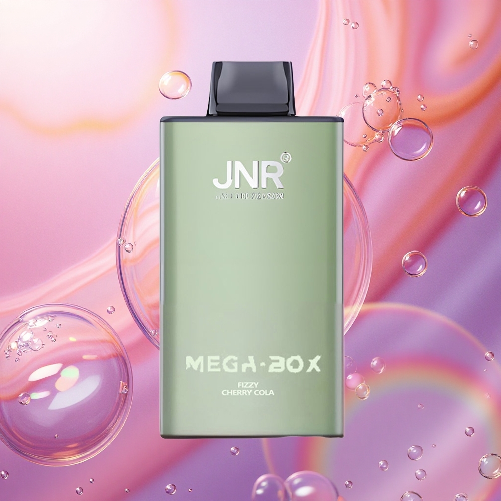 JNR Mega Box 25000 Cola Ciliegia Frizzante con Capacità 30ml e 850mAh