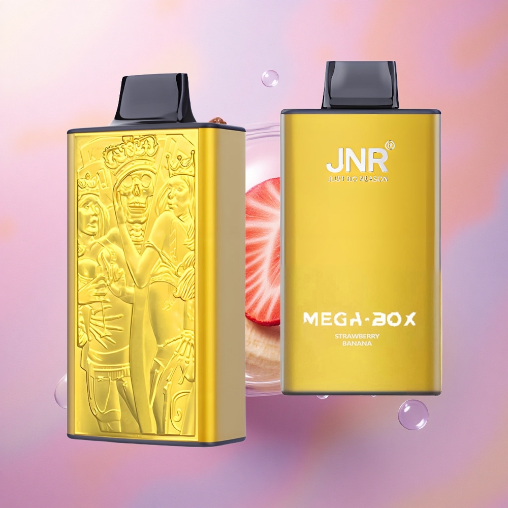 JNR Mega Box 25000 Fragola Banana 30ml 850mAh 2% Nicotina