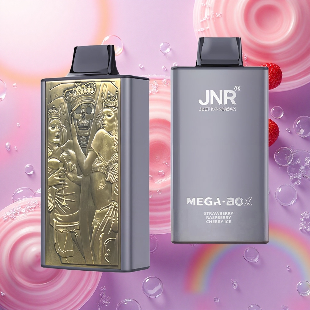 JNR Mega Box 25000 Fragola Lampone Ciliegia Ghiacciato con 30ml e 850mAh
