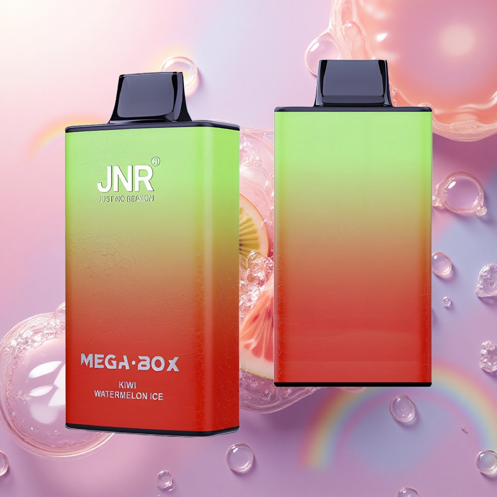 JNR Mega Box 25000 Ghiaccio di Anguria Kiwi con 30ml e 2% Nicotina