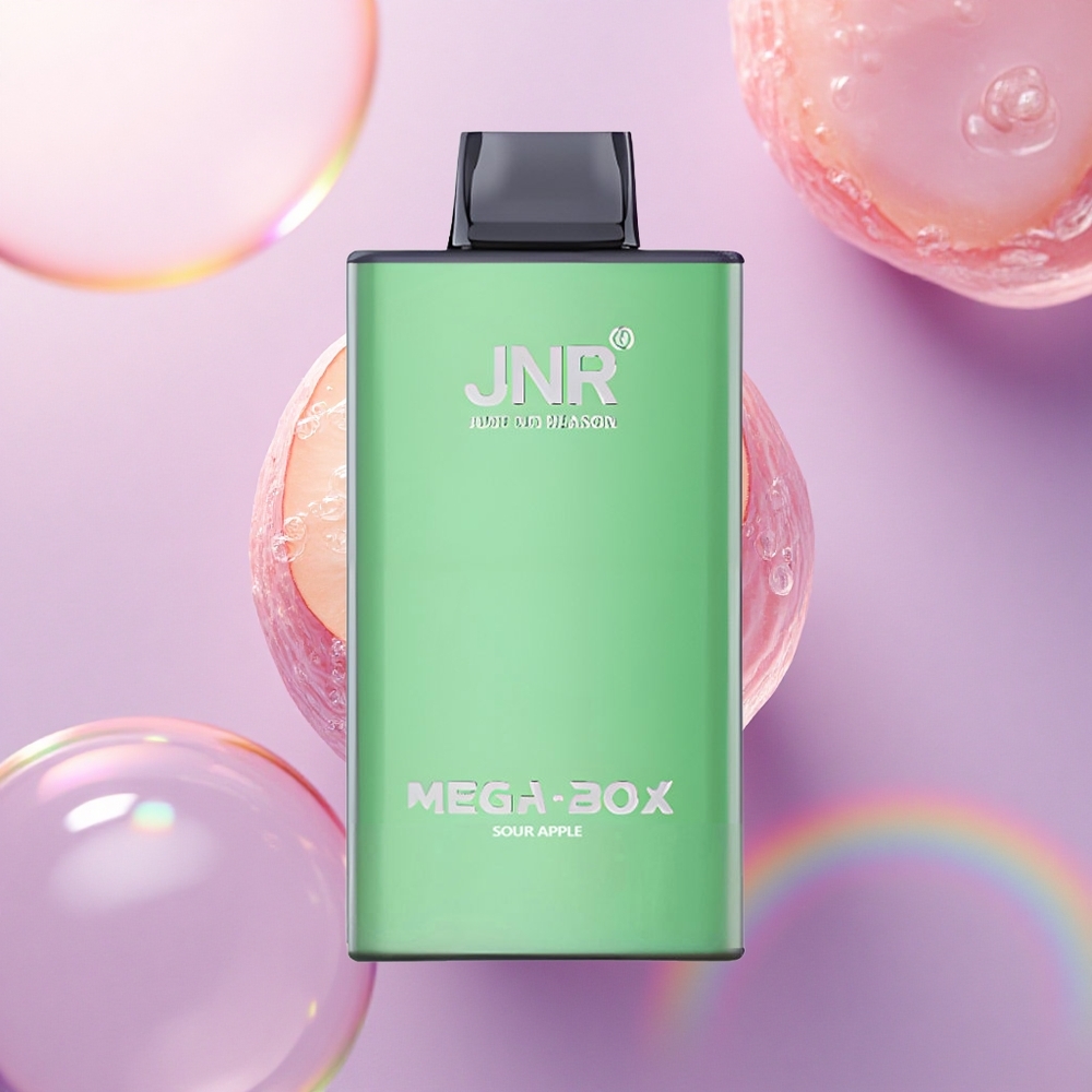JNR Mega Box 25000 Mela Acida Dual Mesh 850mAh 2% Nicotina