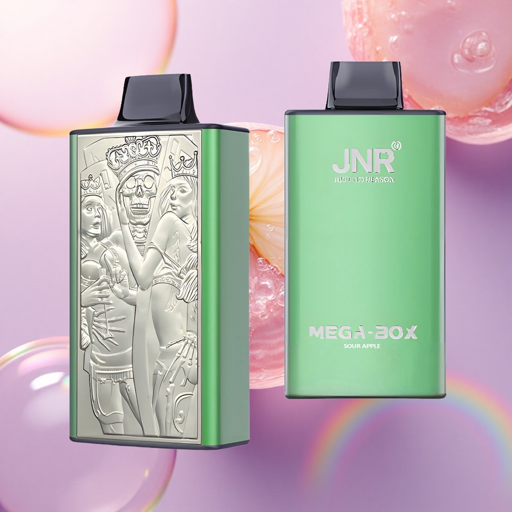 JNR Mega Box 25000 Mela Acida Dual Mesh 850mAh 2% Nicotina
