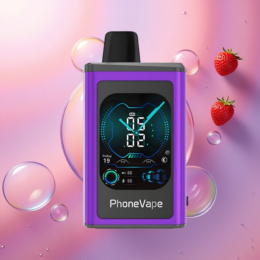 JNR PhoneVape 30000 Ciliegia Fragola Lampone 850mAh Tipo-C Controllo App
