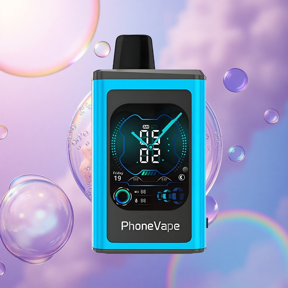 JNR PhoneVape 30000 Ghiaccio Lampone Blu Ricaricabile 850mAh