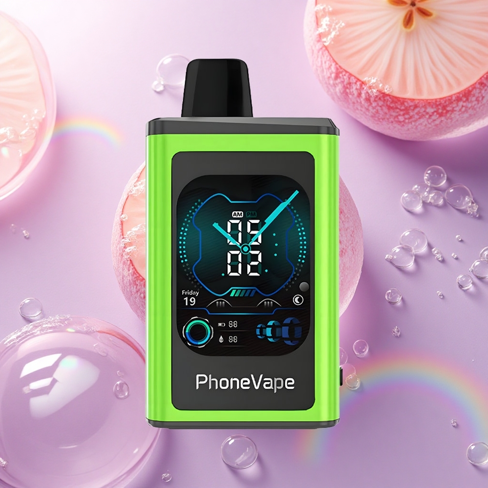 JNR PhoneVape 30000 Mela Acida Ghiaccio con 850mAh e Nicotina 2%
