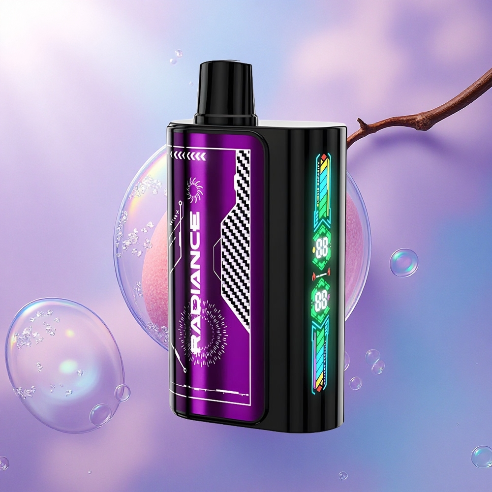 JNR Radiance 31000 Azzurro Lampone Ciliegia con Schermo Animato Intelligente e Batteria 950 mAh
