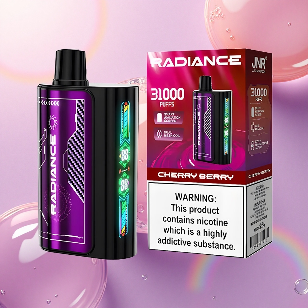 JNR Radiance 31000 Bacca Ciliegia Animazione Intelligente 28ml 950mAh