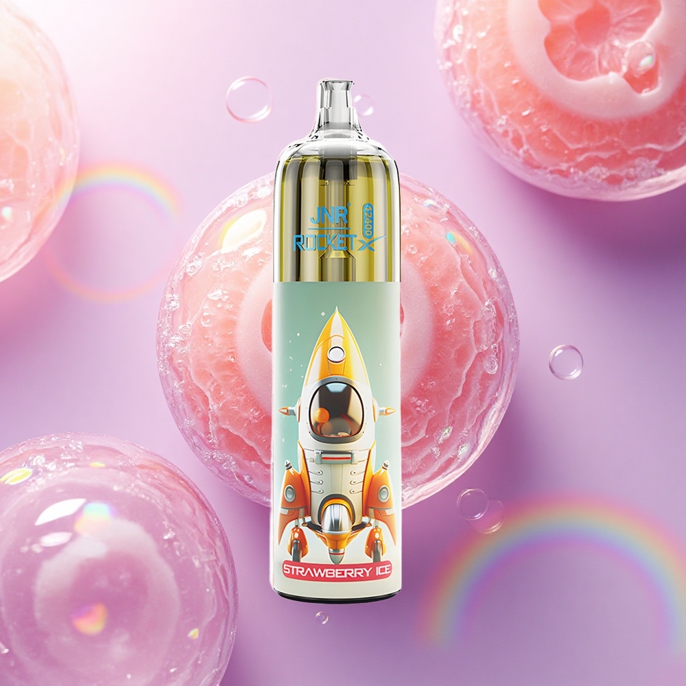 JNR Rocket-X 12400 Gelato alla Fragola con Luci RGB e 850mAh