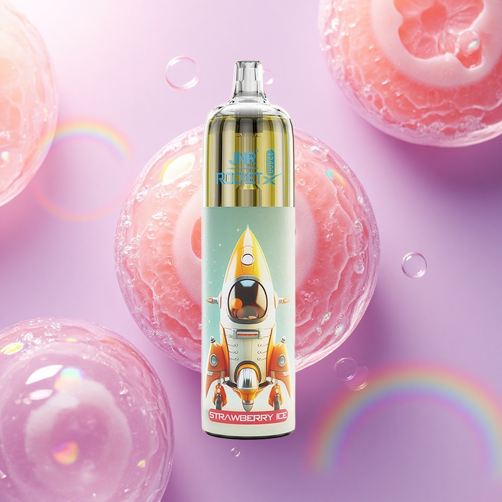 JNR Rocket-X 12400 Gelato alla Fragola con Luci RGB e 850mAh