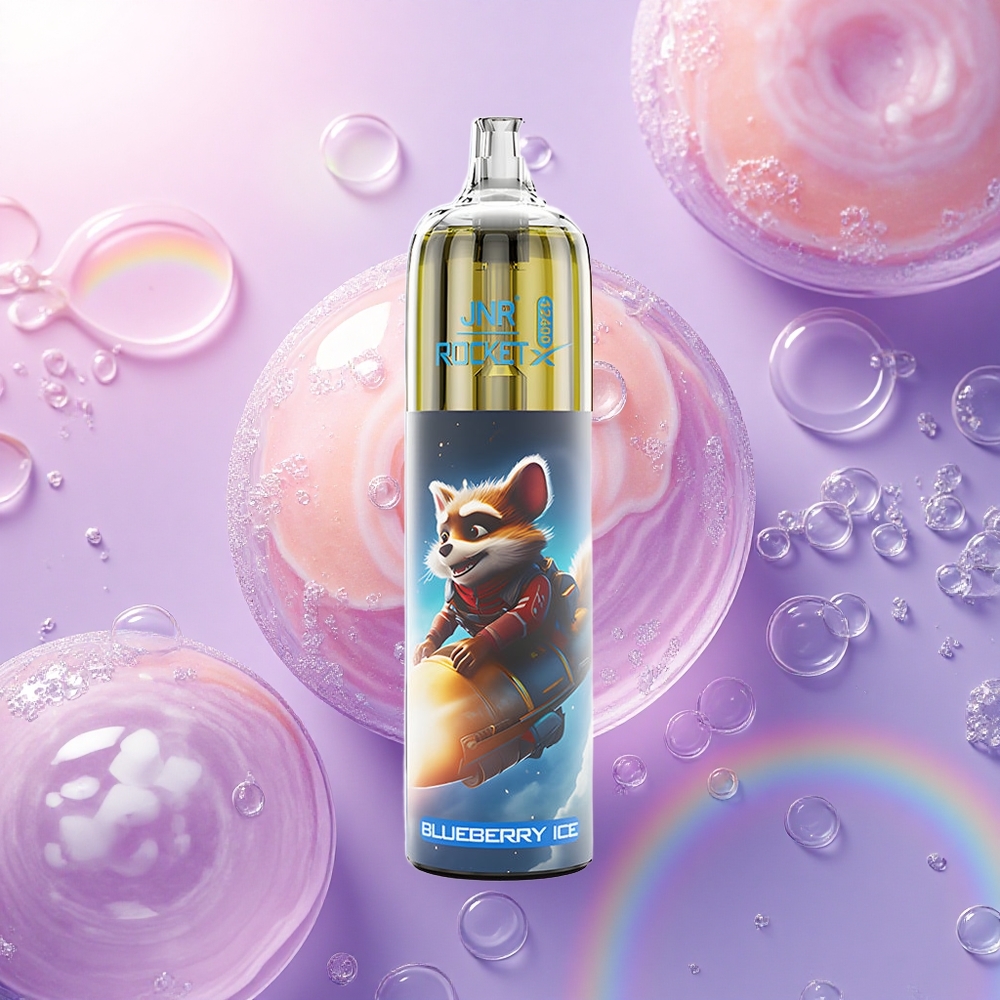 JNR Rocket-X 12400 Gelato di Mirtillo con Luci RGB e Batteria 850mAh