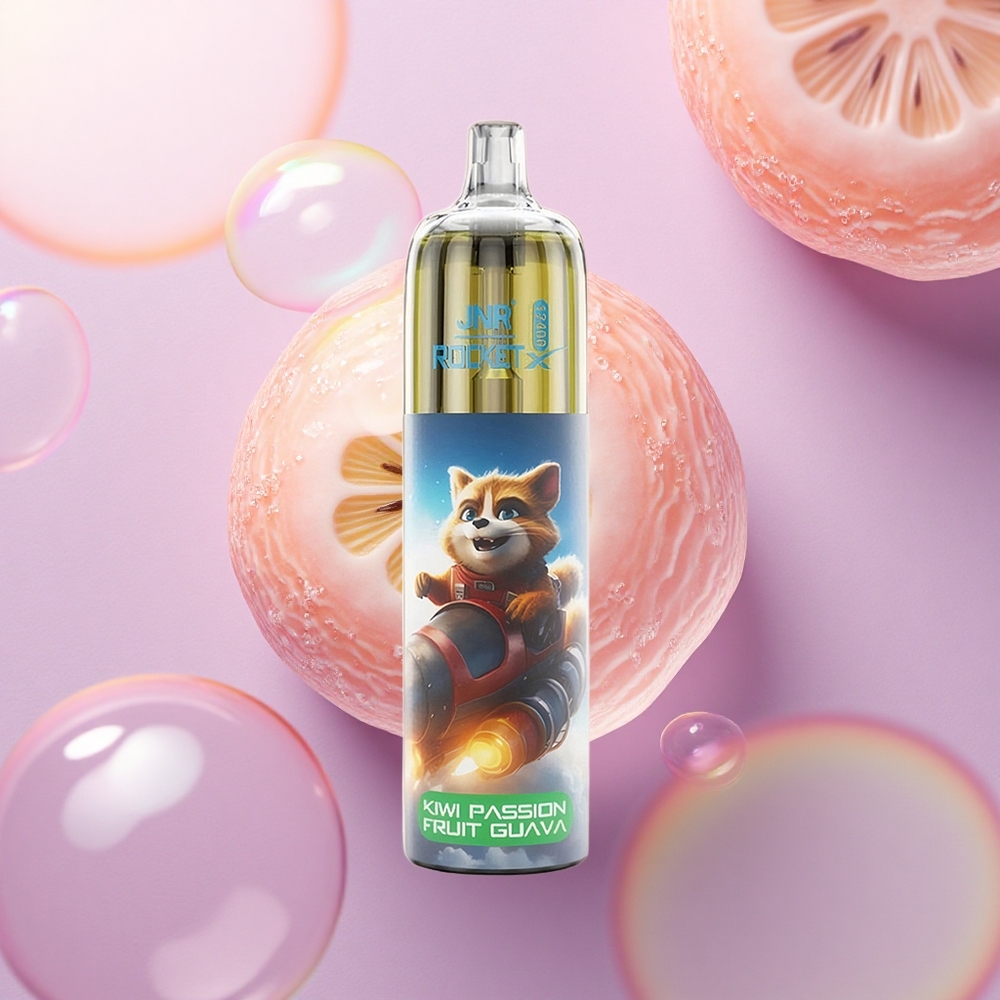 JNR Rocket-X 12400 Passione di Kiwi Frutto della Passione Guava con Luci RGB e 850mAh
